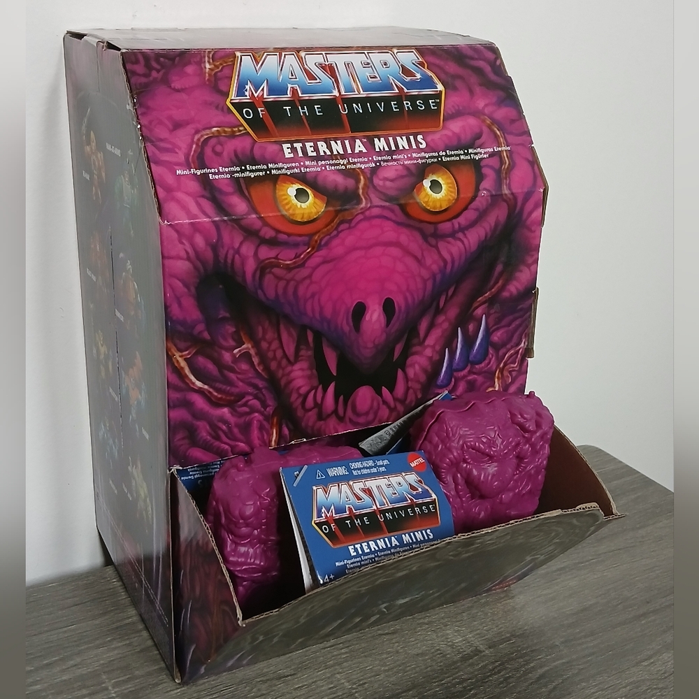 Masters Of The Universe Eternia Minis Wave 2 Figures With Snake Mountain Display